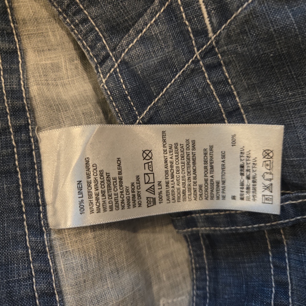 Tommy Bahama 100% Linen light jeans 👖 NWT - Picture 7 of 9